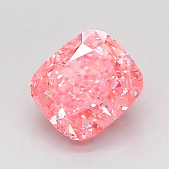Loose Diamond - CUSHION MODIFIED 1.0ct Fancy Vivid Pink VVS2: Loose Diamond - CUSHION MODIFIED 1.0ct Fancy Vivid Pink VVS2 Source: This is a real non-mined Diamond that has been grown in a lab Shape: CUSHION MODIFIED Carats: 1.0 Color: Fancy Vivid Pink Certifica