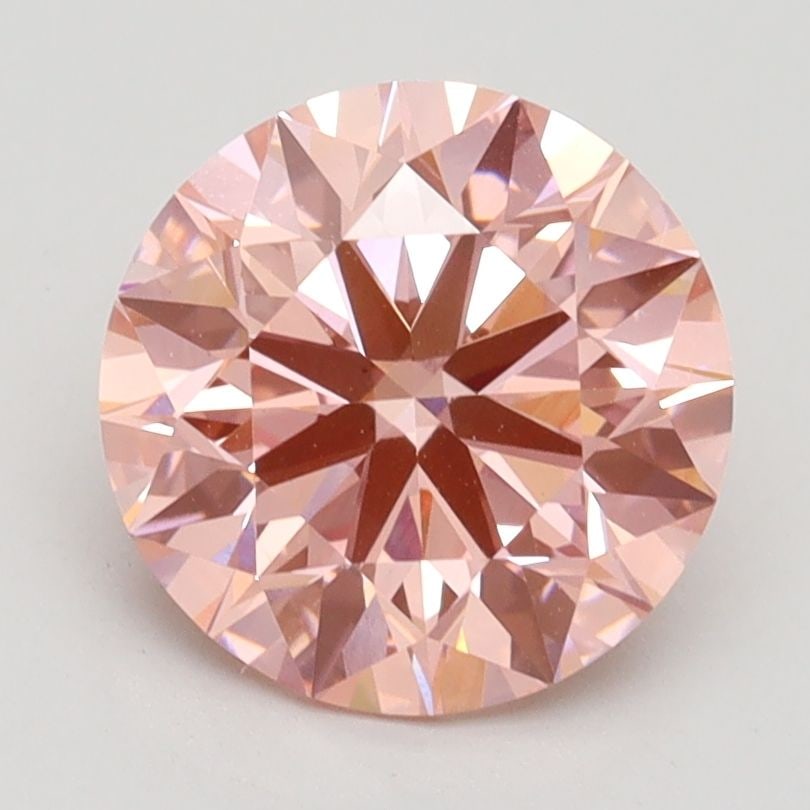 Ideal Loose Diamond - ROUND 2.32ct Fancy Intense Pink VS1 (1 of 1)