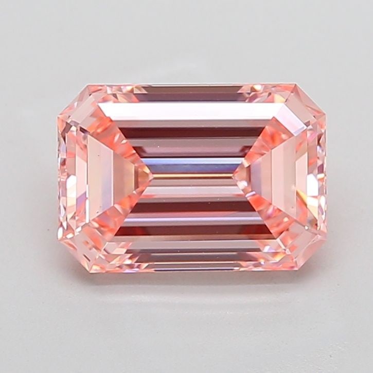 Loose Diamond - EMERALD 4.02ct Fancy Intense Pink VS1: Loose Diamond - EMERALD 4.02ct Fancy Intense Pink VS1 Source: This is a real non-mined Diamond that has been grown in a lab Shape: EMERALD Carats: 4.02 Color: Fancy Intense Pink Certification: IGI Vid