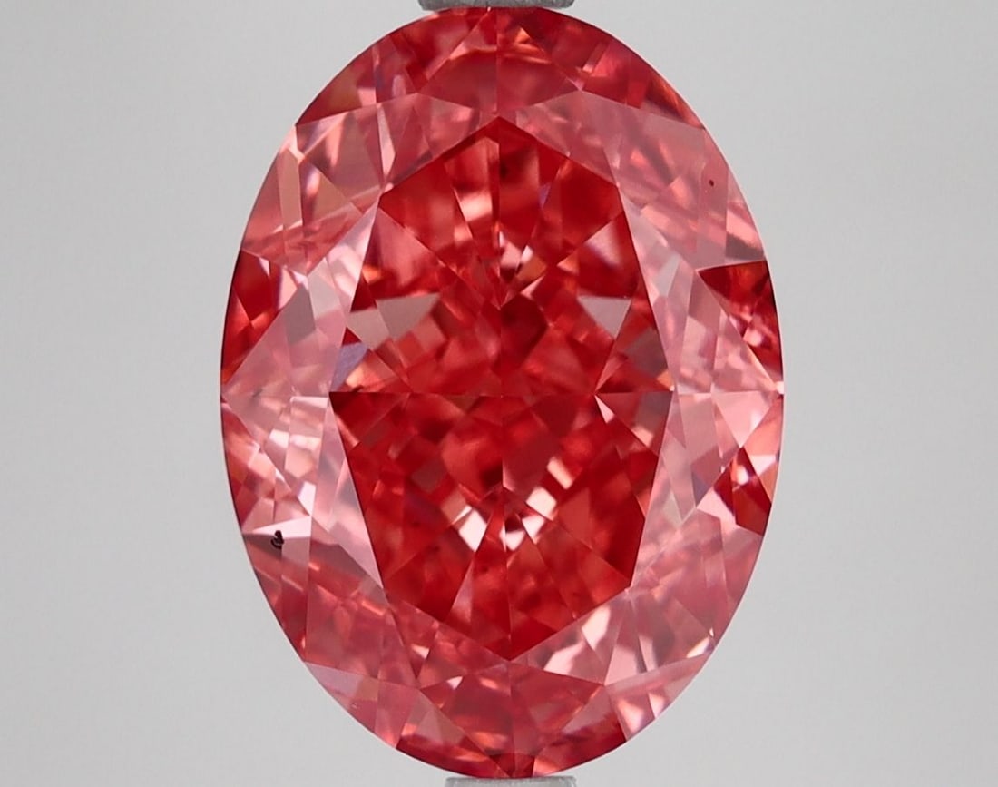Loose Diamond - OVAL 5.0ct Fancy Vivid Pink VS1: Loose Diamond - OVAL 5.0ct Fancy Vivid Pink VS1 Source: This is a real non-mined Diamond that has been grown in a lab Shape: OVAL Carats: 5.0 Color: Fancy Vivid Pink Certification: IGI Video: