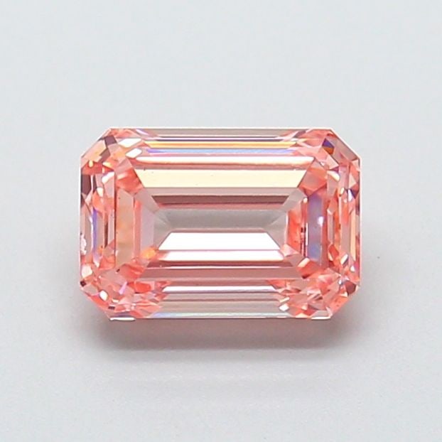 Loose Diamond - EMERALD 1.24ct Fancy Intense Pink VS1: Loose Diamond - EMERALD 1.24ct Fancy Intense Pink VS1 Source: This is a real non-mined Diamond that has been grown in a lab Shape: EMERALD Carats: 1.24 Color: Fancy Intense Pink Certification: IGI Vid