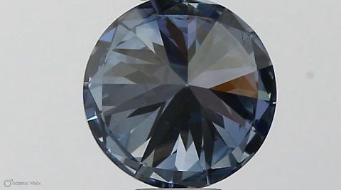 Loose Diamond - ROUND 0.5ct Fancy Vivid Blue VS2: Loose Diamond - ROUND 0.5ct Fancy Vivid Blue VS2 Source: This is a real non-mined Diamond that has been grown in a lab Shape: ROUND Carats: 0.5 Color: Fancy Vivid Blue Certification: IGI Video: