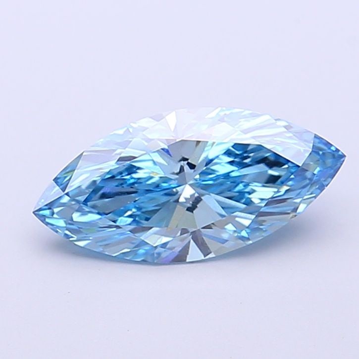 Loose Diamond - MARQUISE 1.09ct Fancy Vivid Blue VS1: Loose Diamond - MARQUISE 1.09ct Fancy Vivid Blue VS1 Source: This is a real non-mined Diamond that has been grown in a lab Shape: MARQUISE Carats: 1.09 Color: Fancy Vivid Blue Certification: IGI Video