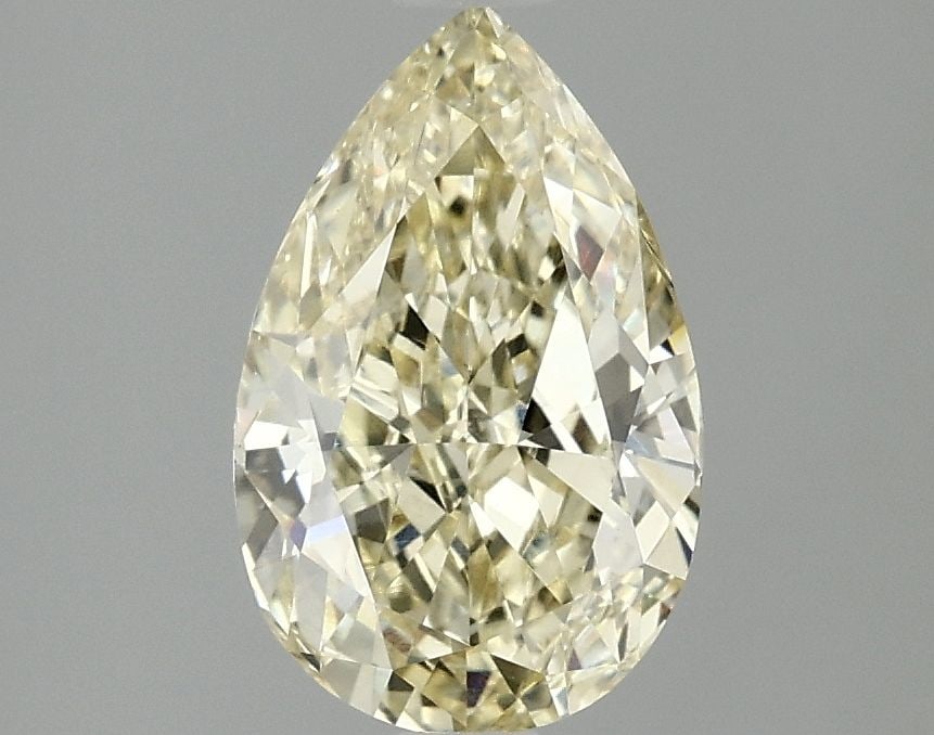 Loose Diamond - PEAR 2.01ct Fancy Intense Yellow VS1: Loose Diamond - PEAR 2.01ct Fancy Intense Yellow VS1 Source: This is a real non-mined Diamond that has been grown in a lab Shape: PEAR Carats: 2.01 Color: Fancy Intense Yellow Certification: IGI Video