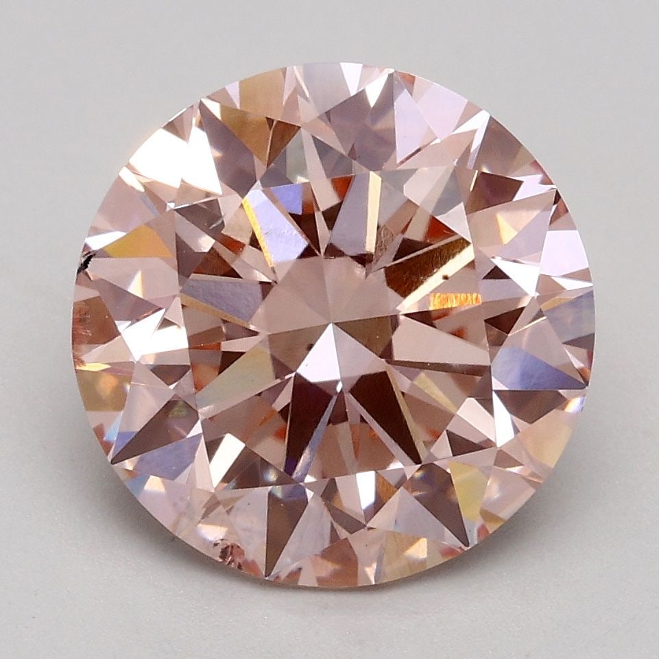 Loose Diamond - ROUND 3.02ct Fancy Intense Pink SI1: Loose Diamond - ROUND 3.02ct Fancy Intense Pink SI1 Source: This is a real non-mined Diamond that has been grown in a lab Shape: ROUND Carats: 3.02 Color: Fancy Intense Pink Certification: IGI Video: