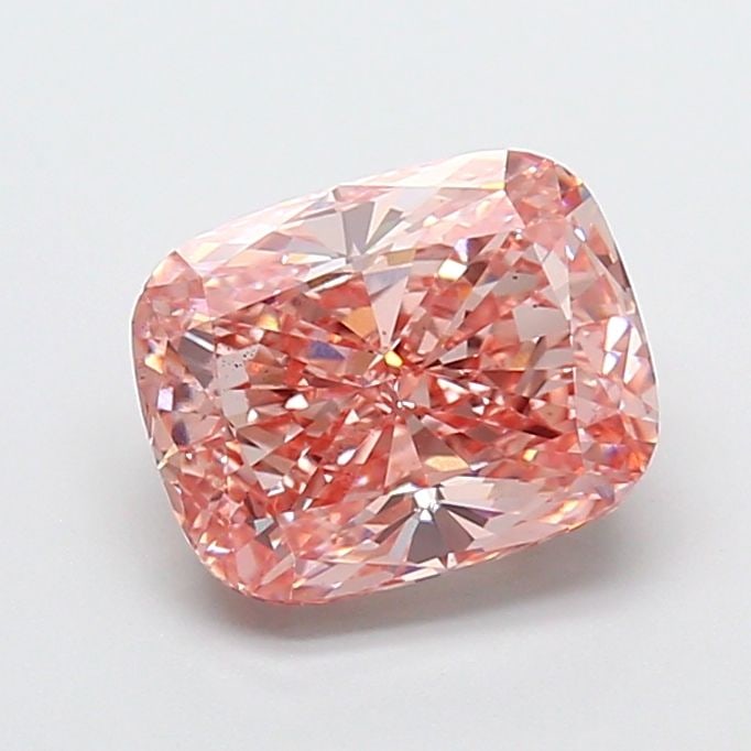 Loose Diamond - CUSHION MODIFIED 3.03ct Fancy Vivid Pink VS2: Loose Diamond - CUSHION MODIFIED 3.03ct Fancy Vivid Pink VS2 Source: This is a real non-mined Diamond that has been grown in a lab Shape: CUSHION MODIFIED Carats: 3.03 Color: Fancy Vivid Pink Certific