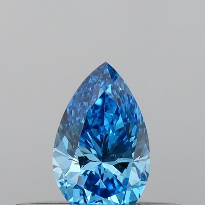 Loose Diamond - PEAR 0.27ct Fancy Vivid Blue VS2: Loose Diamond - PEAR 0.27ct Fancy Vivid Blue VS2 Source: This is a real non-mined Diamond that has been grown in a lab Shape: PEAR Carats: 0.27 Color: Fancy Vivid Blue Certification: IGI Video: