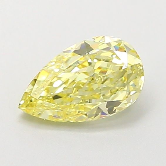 Loose Diamond - PEAR 1.06ct Fancy Intense Yellow VVS2: Loose Diamond - PEAR 1.06ct Fancy Intense Yellow VVS2 Source: This is a real non-mined Diamond that has been grown in a lab Shape: PEAR Carats: 1.06 Color: Fancy Intense Yellow Certification: IGI Vide