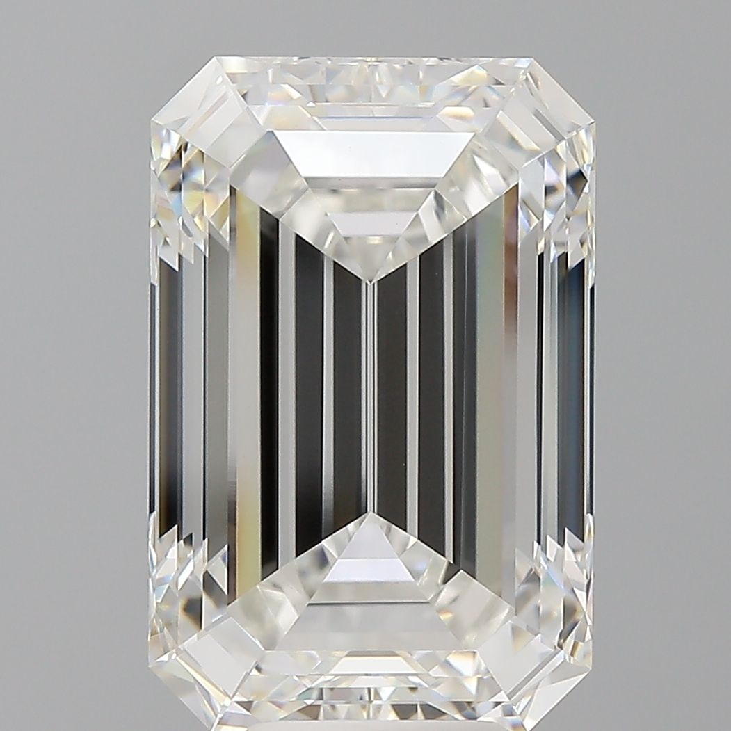 Loose Diamond - EMERALD 9.08ct F VVS2: Loose Diamond - EMERALD 9.08ct F VVS2 Source: This is a real non-mined Diamond that has been grown in a lab Shape: EMERALD Carats: 9.08 Color: F Clarity: VVS2 Certification: IGI Video: