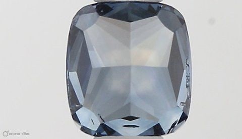 Loose Diamond - CUSHION MODIFIED 0.4ct Fancy Vivid Blue SI2: Loose Diamond - CUSHION MODIFIED 0.4ct Fancy Vivid Blue SI2 Source: This is a real non-mined Diamond that has been grown in a lab Shape: CUSHION MODIFIED Carats: 0.4 Color: Fancy Vivid Blue Certificat