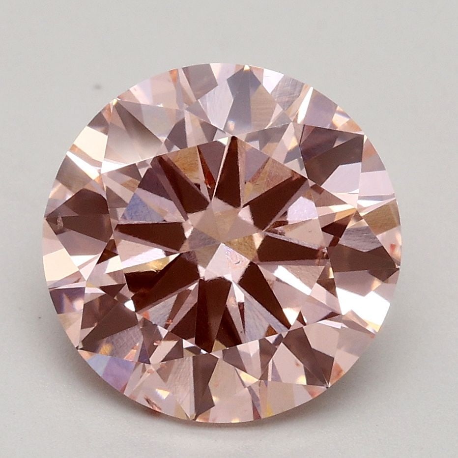Loose Diamond - ROUND 2.51ct Fancy Intense Pink SI1: Loose Diamond - ROUND 2.51ct Fancy Intense Pink SI1 Source: This is a real non-mined Diamond that has been grown in a lab Shape: ROUND Carats: 2.51 Color: Fancy Intense Pink Certification: IGI Video: