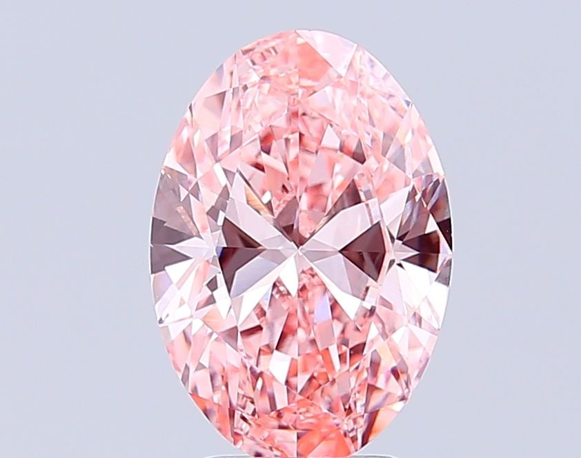 Loose Diamond - OVAL 5.09ct Fancy Intense Pink VS1 (1 of 1)