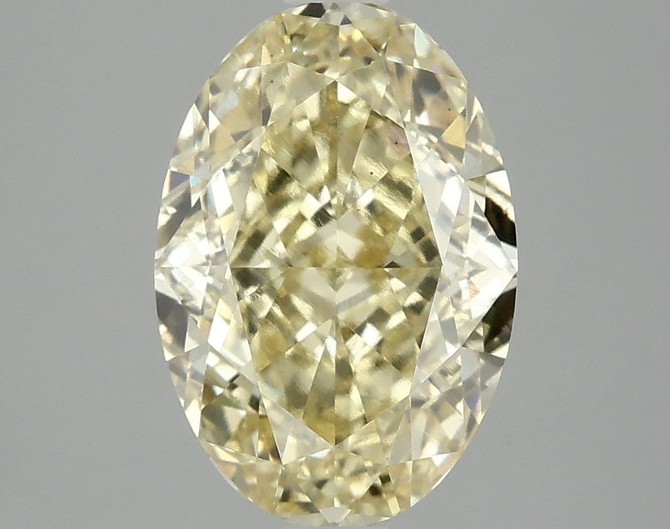 Loose Diamond - OVAL 3.08ct Fancy Vivid Yellow VS1 (1 of 1)