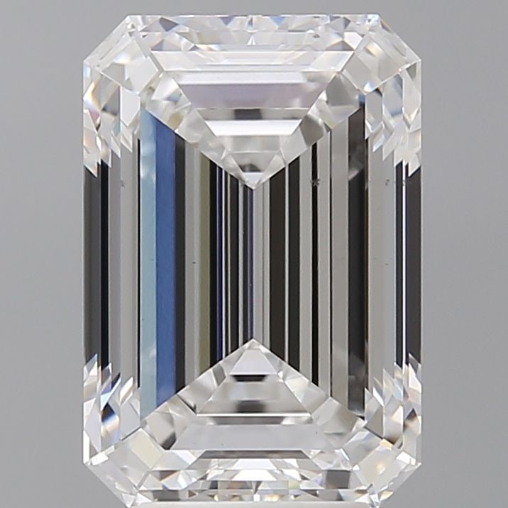 Loose Diamond - EMERALD 5.05ct E VS2: Loose Diamond - EMERALD 5.05ct E VS2 Source: This is a real non-mined Diamond that has been grown in a lab Shape: EMERALD Carats: 5.05 Color: E Clarity: VS2 Certification: IGI Video: