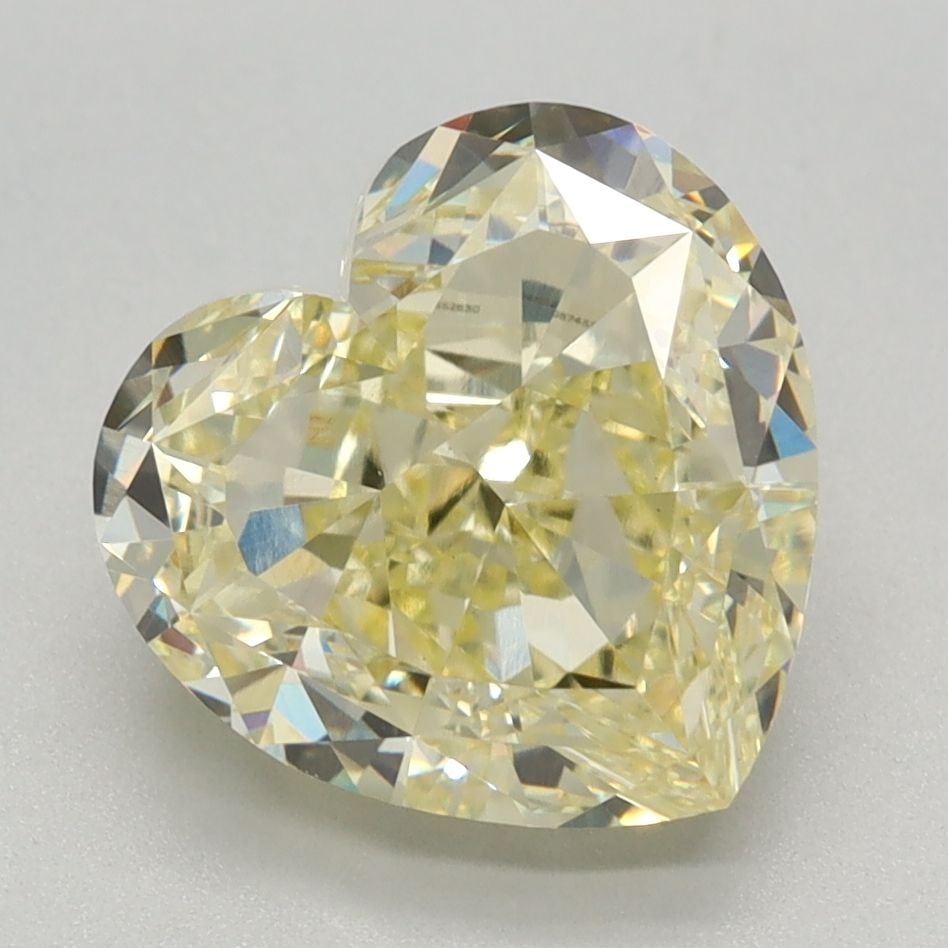 Loose Diamond - HEART 3.2ct Fancy Intense Yellow VVS2: Loose Diamond - HEART 3.2ct Fancy Intense Yellow VVS2 Source: This is a real non-mined Diamond that has been grown in a lab Shape: HEART Carats: 3.2 Color: Fancy Intense Yellow Certification: IGI Vide