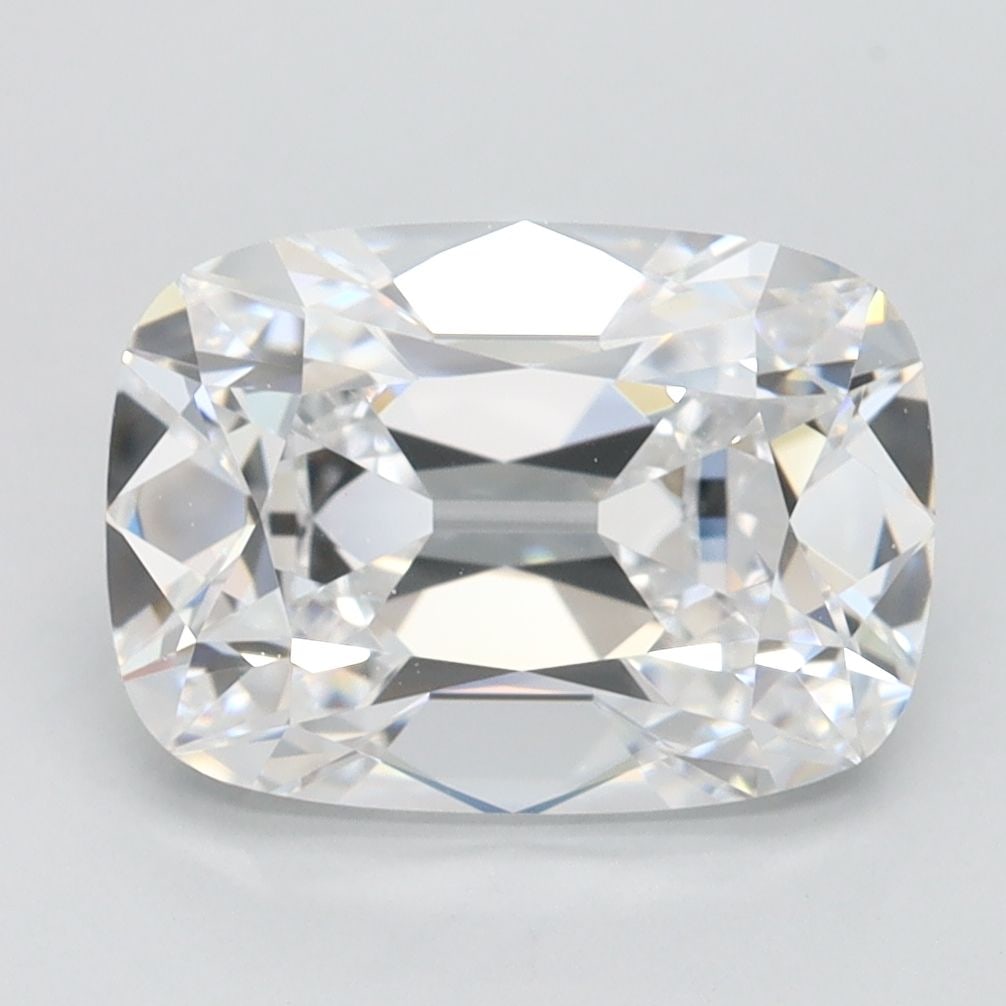 Loose Diamond - CUSHION 2.59ct D FL: Loose Diamond - CUSHION 2.59ct D FL Source: This is a real non-mined Diamond that has been grown in a lab Shape: CUSHION Carats: 2.59 Color: D Clarity: FL Certification: IGI Video: