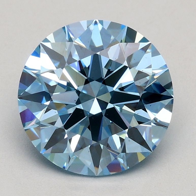 Ideal Loose Diamond - ROUND 1.5ct Fancy Blue SI1: Ideal Loose Diamond - ROUND 1.5ct Fancy Blue SI1 Source: This is a real non-mined Diamond that has been grown in a lab Shape: ROUND Carats: 1.5 Color: Fancy Blue Certification: IGI Video: