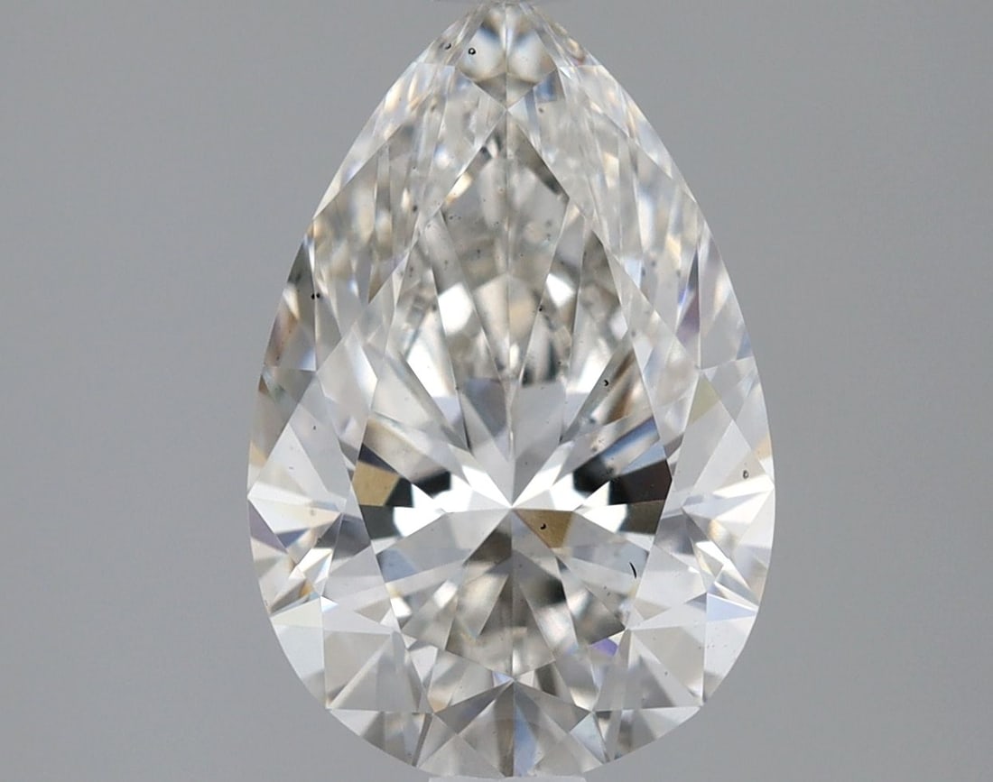 Loose Diamond - PEAR 1.53ct G VS2: Loose Diamond - PEAR 1.53ct G VS2 Source: This is a real non-mined Diamond that has been grown in a lab Shape: PEAR Carats: 1.53 Color: G Clarity: VS2 Certification: IGI Video: