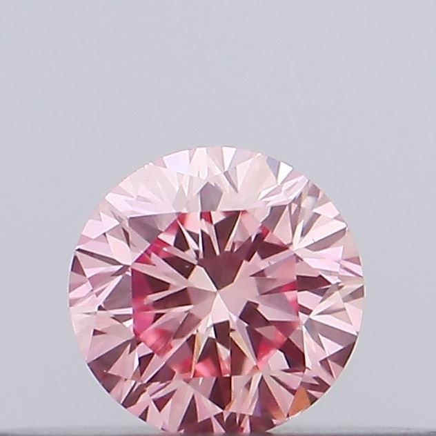 Loose Diamond - ROUND 0.14ct Fancy Vivid Pink VS1: Loose Diamond - ROUND 0.14ct Fancy Vivid Pink VS1 Source: This is a real non-mined Diamond that has been grown in a lab Shape: ROUND Carats: 0.14 Color: Fancy Vivid Pink Certification: IGI Video: