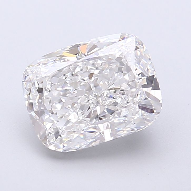Loose Diamond - CUSHION MODIFIED 2.53ct D VVS2: Loose Diamond - CUSHION MODIFIED 2.53ct D VVS2 Source: This is a real non-mined Diamond that has been grown in a lab Shape: CUSHION MODIFIED Carats: 2.53 Color: D Clarity: VVS2 Certification: IGI Vide