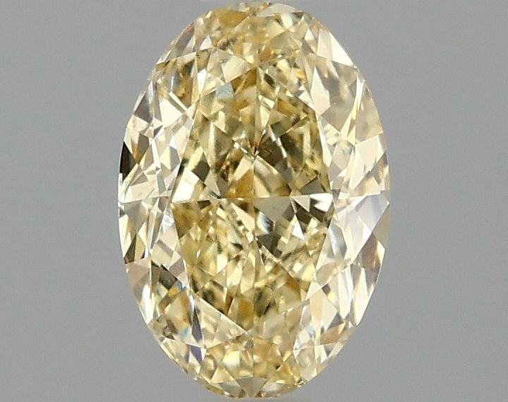Loose Diamond - OVAL 1.54ct Fancy Intense Yellow VS1: Loose Diamond - OVAL 1.54ct Fancy Intense Yellow VS1 Source: This is a real non-mined Diamond that has been grown in a lab Shape: OVAL Carats: 1.54 Color: Fancy Intense Yellow Certification: IGI Video