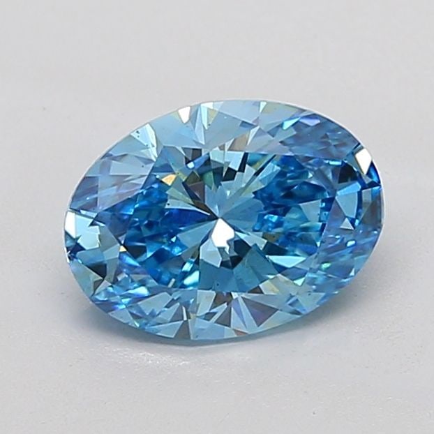 Loose Diamond - OVAL 2.0ct Fancy Vivid Blue VS2: Loose Diamond - OVAL 2.0ct Fancy Vivid Blue VS2 Source: This is a real non-mined Diamond that has been grown in a lab Shape: OVAL Carats: 2.0 Color: Fancy Vivid Blue Certification: IGI Video: