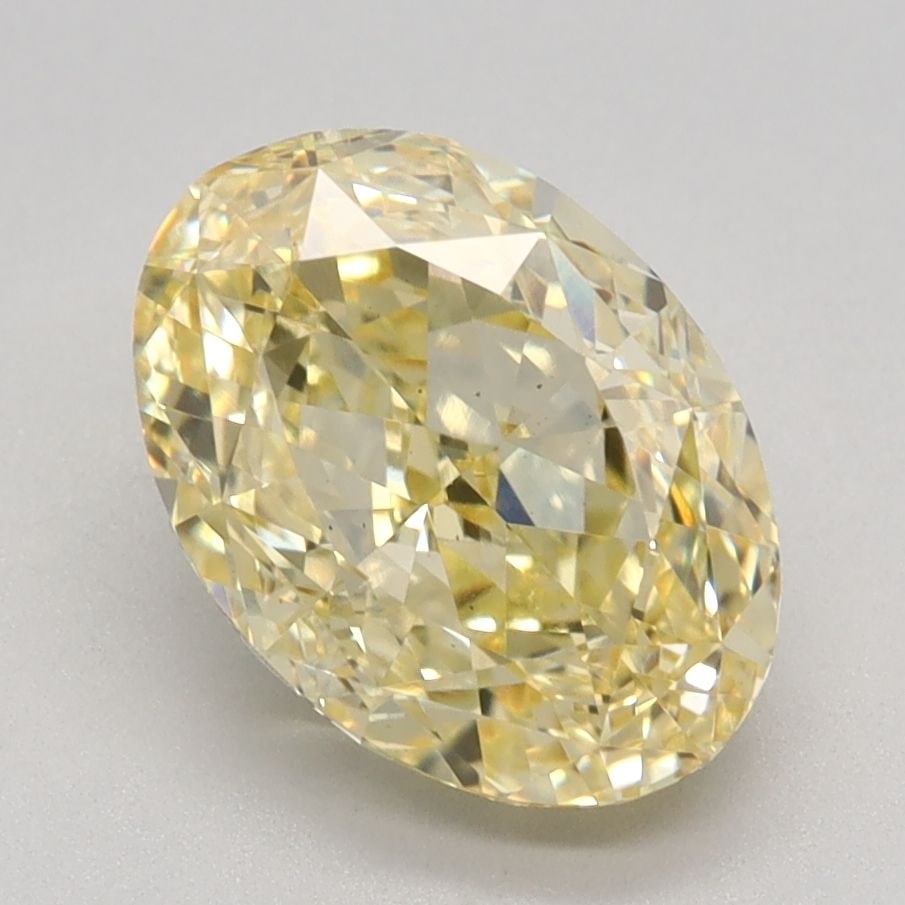 Loose Diamond - OVAL 2.29ct Fancy Intense Yellow VS2: Loose Diamond - OVAL 2.29ct Fancy Intense Yellow VS2 Source: This is a real non-mined Diamond that has been grown in a lab Shape: OVAL Carats: 2.29 Color: Fancy Intense Yellow Certification: IGI Video