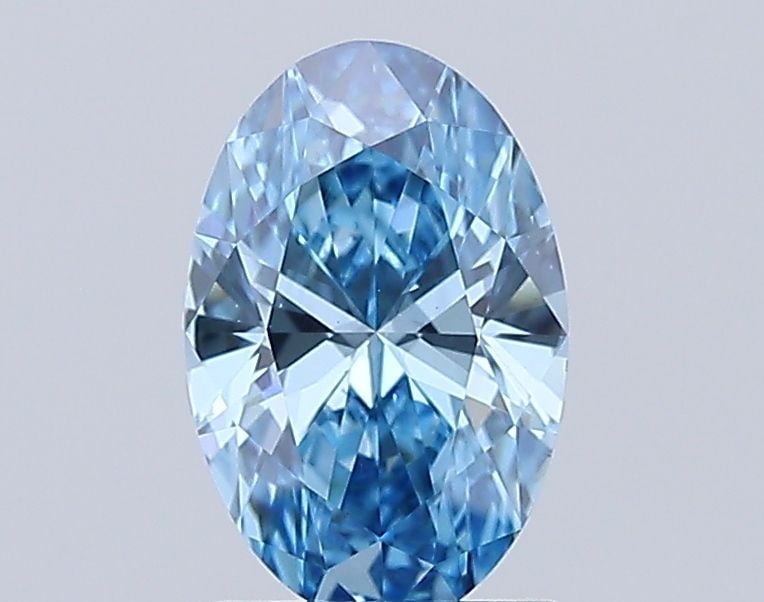 Loose Diamond - OVAL 1.2ct Fancy Vivid Blue VS1: Loose Diamond - OVAL 1.2ct Fancy Vivid Blue VS1 Source: This is a real non-mined Diamond that has been grown in a lab Shape: OVAL Carats: 1.2 Color: Fancy Vivid Blue Certification: IGI Video: