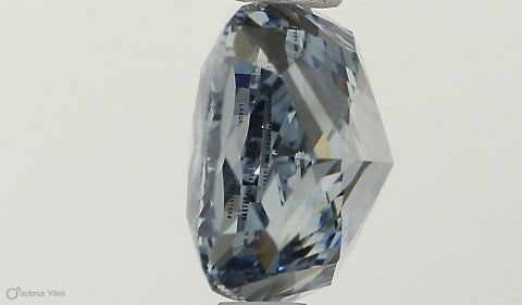 Loose Diamond - CUSHION MODIFIED 1.53ct Fancy Vivid Blue SI2: Loose Diamond - CUSHION MODIFIED 1.53ct Fancy Vivid Blue SI2 Source: This is a real non-mined Diamond that has been grown in a lab Shape: CUSHION MODIFIED Carats: 1.53 Color: Fancy Vivid Blue Certific