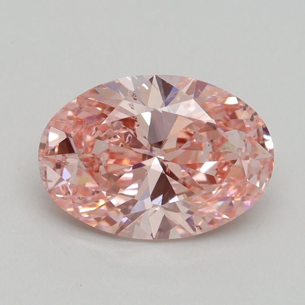 Loose Diamond - OVAL 2.01ct Fancy Intense Pink SI2: Loose Diamond - OVAL 2.01ct Fancy Intense Pink SI2 Source: This is a real non-mined Diamond that has been grown in a lab Shape: OVAL Carats: 2.01 Color: Fancy Intense Pink Certification: IGI Video: