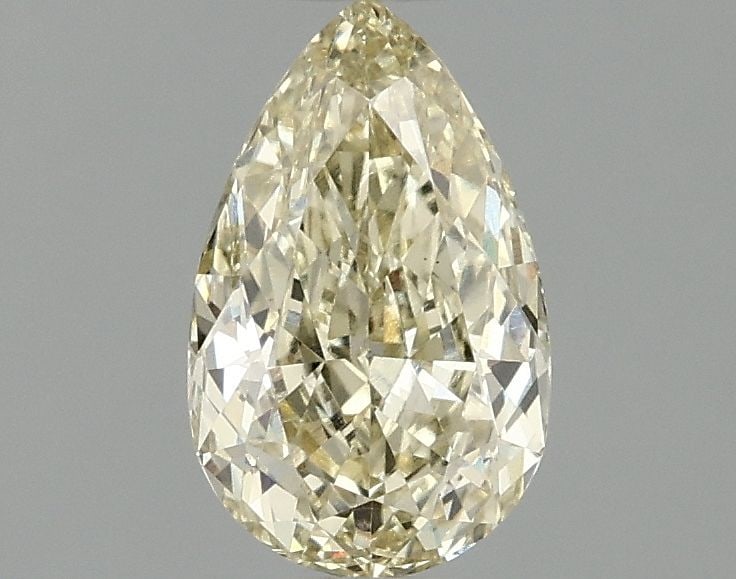 Loose Diamond - PEAR 1.06ct Fancy Intense Yellow VVS2: Loose Diamond - PEAR 1.06ct Fancy Intense Yellow VVS2 Source: This is a real non-mined Diamond that has been grown in a lab Shape: PEAR Carats: 1.06 Color: Fancy Intense Yellow Certification: IGI Vide
