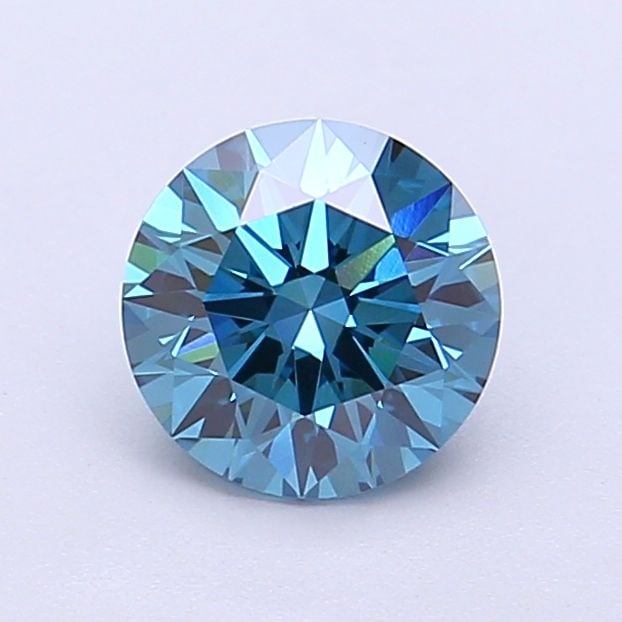 Ideal Loose Diamond - ROUND 1.06ct Fancy Vivid Blue VS1: Ideal Loose Diamond - ROUND 1.06ct Fancy Vivid Blue VS1 Source: This is a real non-mined Diamond that has been grown in a lab Shape: ROUND Carats: 1.06 Color: Fancy Vivid Blue Certification: IGI Video