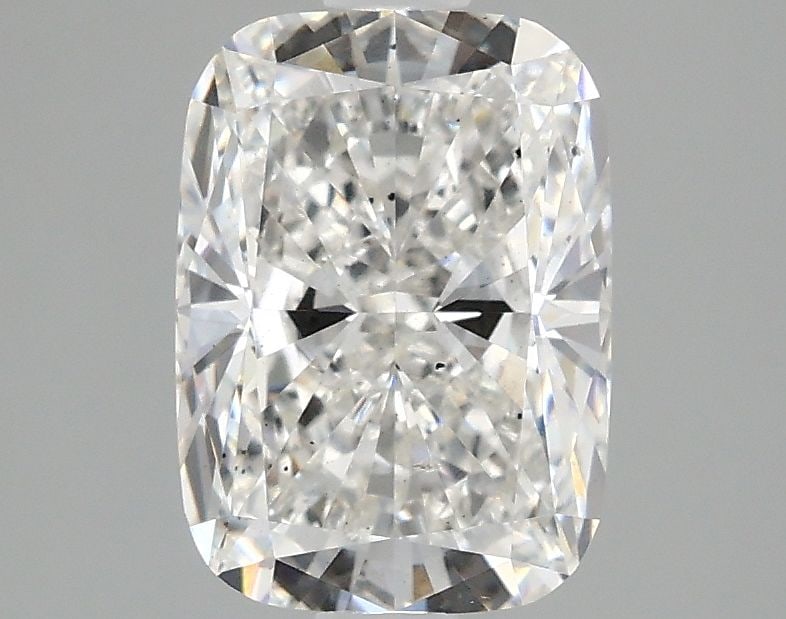 Loose Diamond - CUSHION BRILLIANT 2.06ct F SI1: Loose Diamond - CUSHION BRILLIANT 2.06ct F SI1 Source: This is a real non-mined Diamond that has been grown in a lab Shape: CUSHION BRILLIANT Carats: 2.06 Color: F Clarity: SI1 Certification: IGI Vide