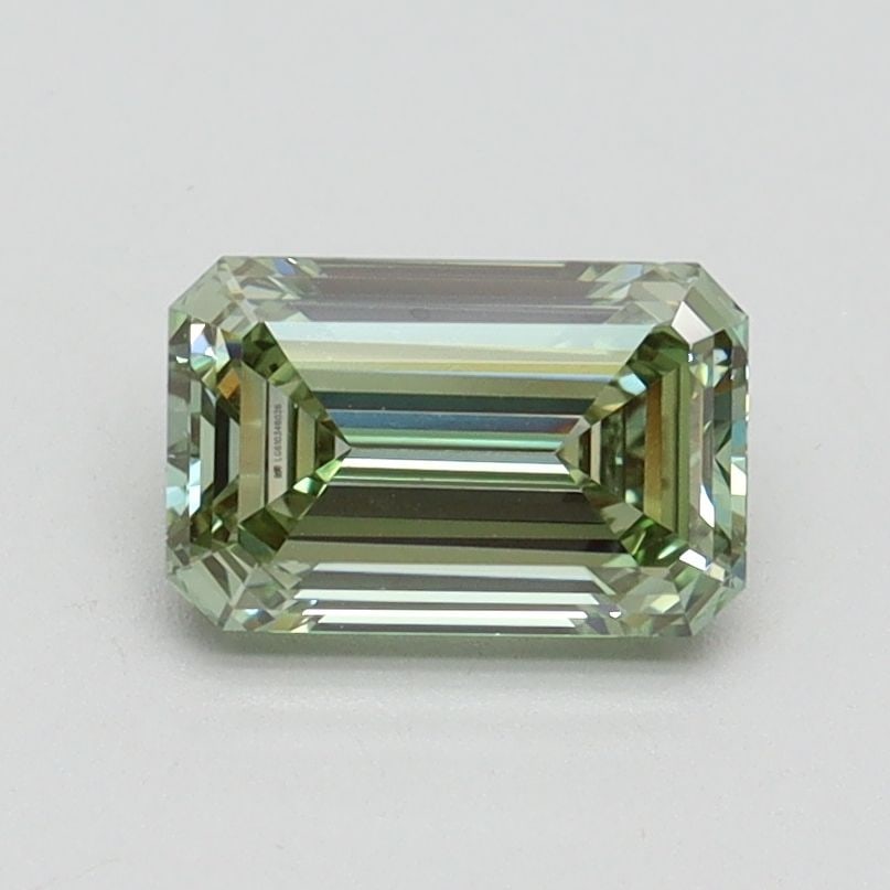 Loose Diamond - EMERALD 1.0ct Fancy Intense Green VS1: Loose Diamond - EMERALD 1.0ct Fancy Intense Green VS1 Source: This is a real non-mined Diamond that has been grown in a lab Shape: EMERALD Carats: 1.0 Color: Fancy Intense Green Certification: IGI Vid