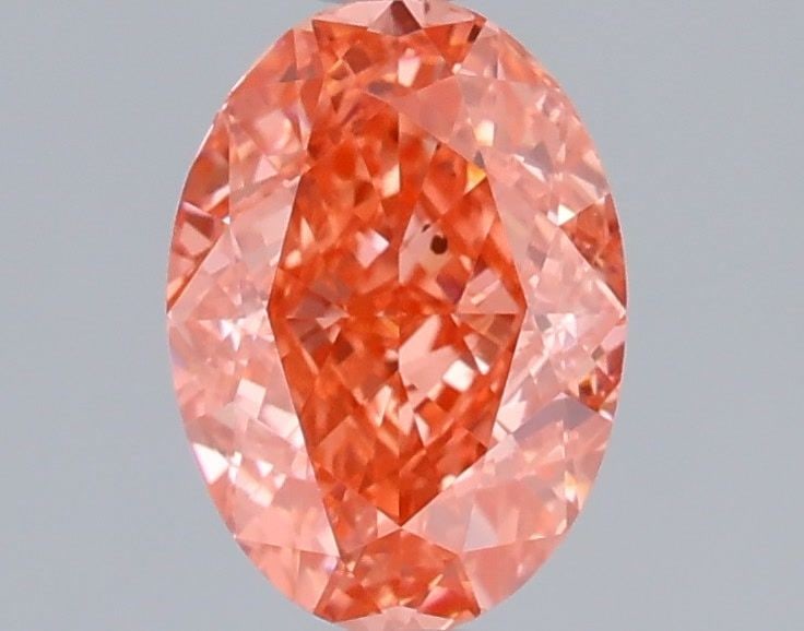 Loose Diamond - OVAL 1.03ct Fancy Vivid Pink VS2: Loose Diamond - OVAL 1.03ct Fancy Vivid Pink VS2 Source: This is a real non-mined Diamond that has been grown in a lab Shape: OVAL Carats: 1.03 Color: Fancy Vivid Pink Certification: IGI Video: