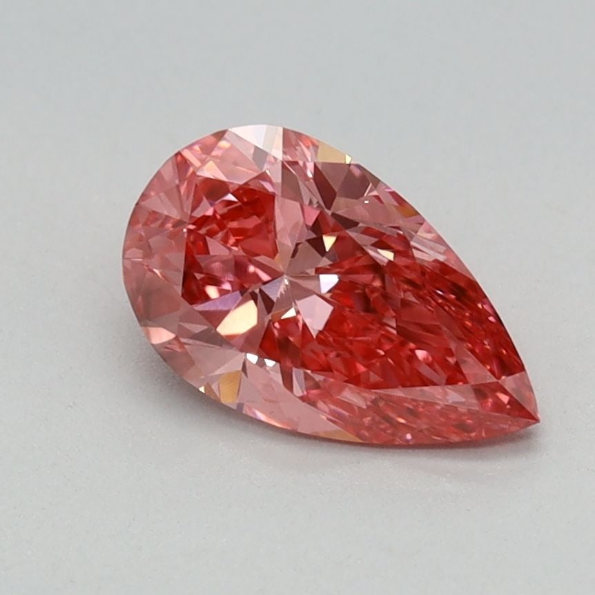 Loose Diamond - PEAR 0.69ct Fancy Vivid Pink VS1: Loose Diamond - PEAR 0.69ct Fancy Vivid Pink VS1 Source: This is a real non-mined Diamond that has been grown in a lab Shape: PEAR Carats: 0.69 Color: Fancy Vivid Pink Certification: IGI Video: