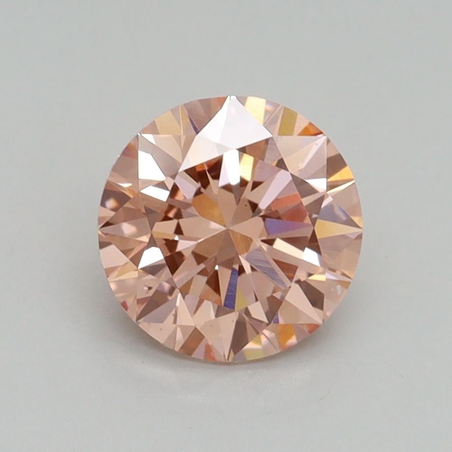 Loose Diamond - ROUND 1.31ct Fancy Intense Pink VS2: Loose Diamond - ROUND 1.31ct Fancy Intense Pink VS2 Source: This is a real non-mined Diamond that has been grown in a lab Shape: ROUND Carats: 1.31 Color: Fancy Intense Pink Certification: IGI Video: