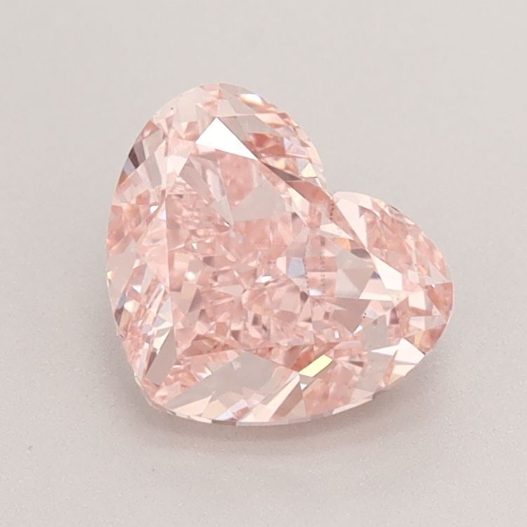 Loose Diamond - HEART 1.5ct Fancy Vivid Pink VS1: Loose Diamond - HEART 1.5ct Fancy Vivid Pink VS1 Source: This is a real non-mined Diamond that has been grown in a lab Shape: HEART Carats: 1.5 Color: Fancy Vivid Pink Certification: IGI Video: