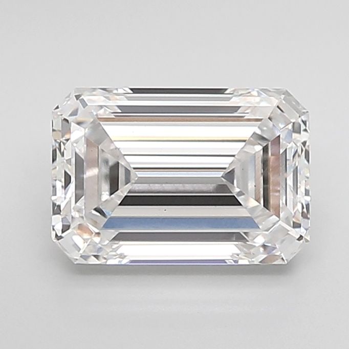 Loose Diamond - EMERALD 2.56ct D VS1: Loose Diamond - EMERALD 2.56ct D VS1 Source: This is a real non-mined Diamond that has been grown in a lab Shape: EMERALD Carats: 2.56 Color: D Clarity: VS1 Certification: IGI Video: