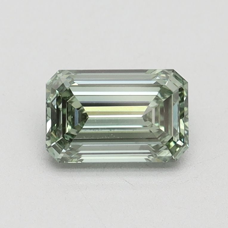 Loose Diamond - EMERALD 0.76ct Fancy Intense Green VS1: Loose Diamond - EMERALD 0.76ct Fancy Intense Green VS1 Source: This is a real non-mined Diamond that has been grown in a lab Shape: EMERALD Carats: 0.76 Color: Fancy Intense Green Certification: IGI V