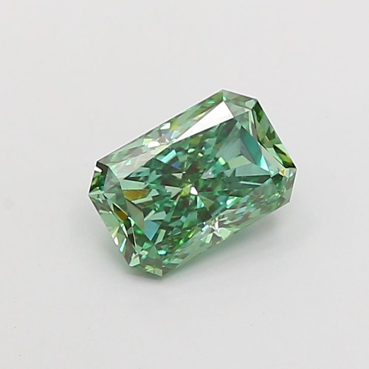 Loose Diamond - RADIANT 1.52ct Fancy Vivid Green VS1: Loose Diamond - RADIANT 1.52ct Fancy Vivid Green VS1 Source: This is a real non-mined Diamond that has been grown in a lab Shape: RADIANT Carats: 1.52 Color: Fancy Vivid Green Certification: IGI