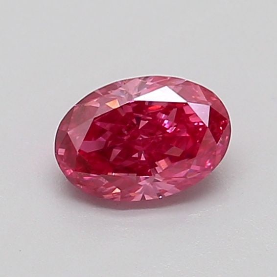 Loose Diamond - OVAL 0.56ct Fancy Vivid Pink VS2: Loose Diamond - OVAL 0.56ct Fancy Vivid Pink VS2 Source: This is a real non-mined Diamond that has been grown in a lab Shape: OVAL Carats: 0.56 Color: Fancy Vivid Pink Certification: IGI Video: