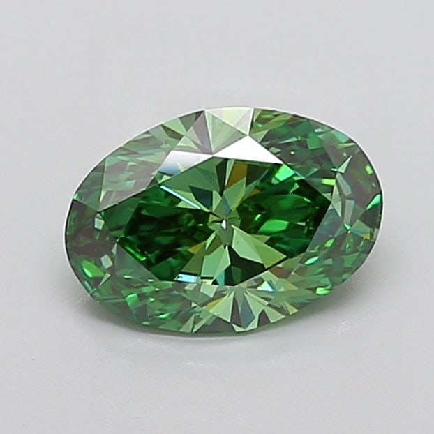 Loose Diamond - OVAL 2.05ct Fancy Vivid Green VS2 (1 of 1)