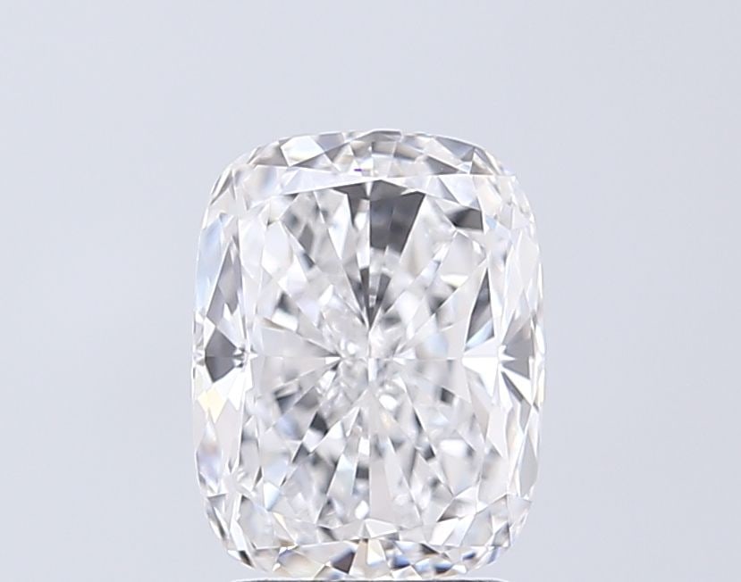 Loose Diamond - CUSHION MODIFIED 2.5ct D VVS2: Loose Diamond - CUSHION MODIFIED 2.5ct D VVS2 Source: This is a real non-mined Diamond that has been grown in a lab Shape: CUSHION MODIFIED Carats: 2.5 Color: D Clarity: VVS2 Certification: IGI Video:
