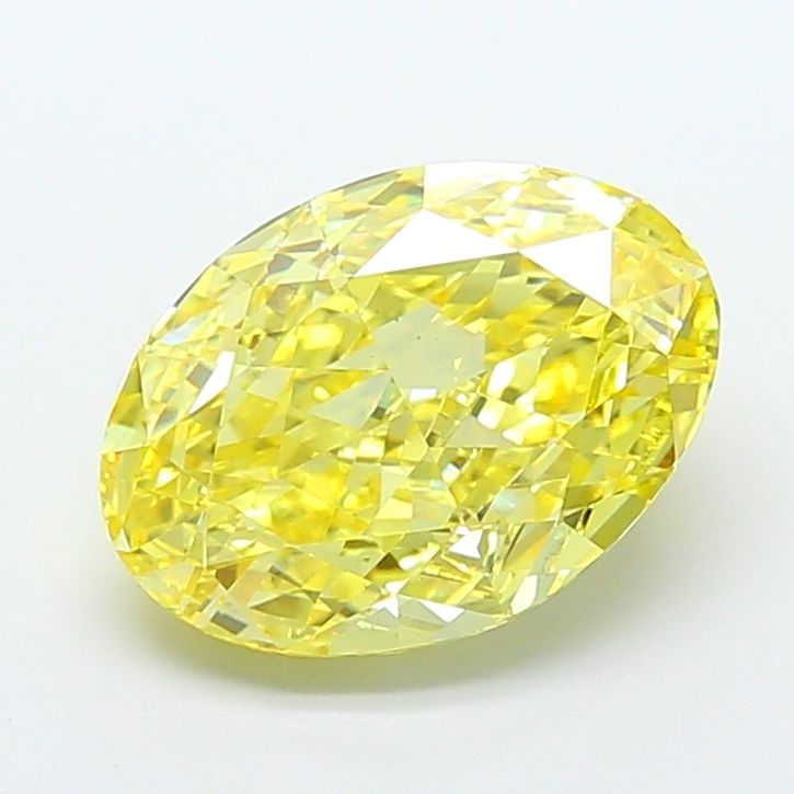 Loose Diamond - OVAL 5.5ct Fancy Intense Yellow VS1: Loose Diamond - OVAL 5.5ct Fancy Intense Yellow VS1 Source: This is a real non-mined Diamond that has been grown in a lab Shape: OVAL Carats: 5.5 Color: Fancy Intense Yellow Certification: IGI Video: