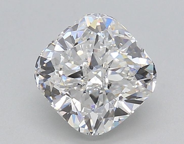 Loose Diamond - CUSHION MODIFIED 1.52ct E VVS2: Loose Diamond - CUSHION MODIFIED 1.52ct E VVS2 Source: This is a real non-mined Diamond that has been grown in a lab Shape: CUSHION MODIFIED Carats: 1.52 Color: E Clarity: VVS2 Certification: IGI Vide