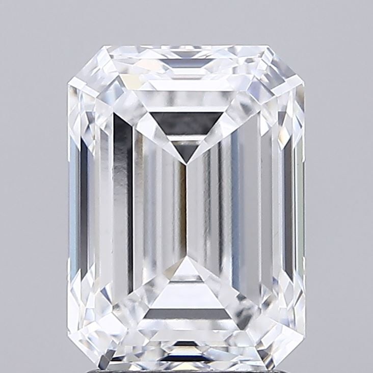 Loose Diamond - EMERALD 2.72ct D VVS2: Loose Diamond - EMERALD 2.72ct D VVS2 Source: This is a real non-mined Diamond that has been grown in a lab Shape: EMERALD Carats: 2.72 Color: D Clarity: VVS2 Certification: IGI Video: