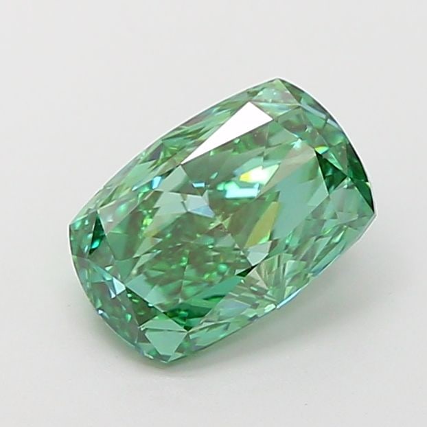 Loose Diamond - RADIANT 4.08ct Fancy Vivid Green VS1: Loose Diamond - RADIANT 4.08ct Fancy Vivid Green VS1 Source: This is a real non-mined Diamond that has been grown in a lab Shape: RADIANT Carats: 4.08 Color: Fancy Vivid Green Certification: IGI Video