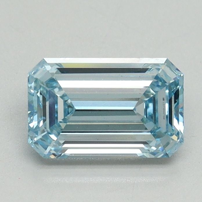 Loose Diamond - EMERALD 1.01ct Fancy Intense Blue VS1: Loose Diamond - EMERALD 1.01ct Fancy Intense Blue VS1 Source: This is a real non-mined Diamond that has been grown in a lab Shape: EMERALD Carats: 1.01 Color: Fancy Intense Blue Certification: IGI Vid
