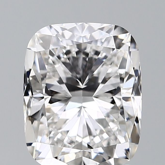Loose Diamond - CUSHION MODIFIED 2.05ct D VS1: Loose Diamond - CUSHION MODIFIED 2.05ct D VS1 Source: This is a real non-mined Diamond that has been grown in a lab Shape: CUSHION MODIFIED Carats: 2.05 Color: D Clarity: VS1 Certification: IGI Video: